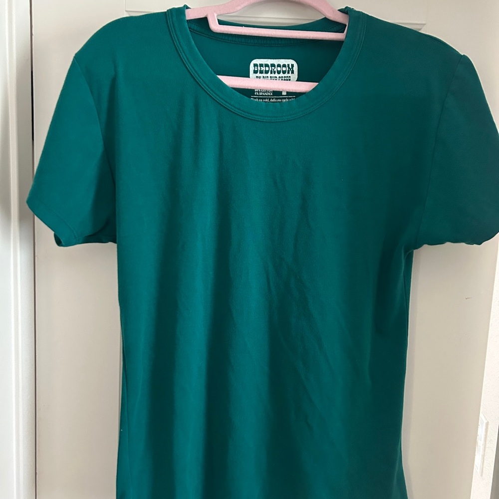 Big Bud Press Baby Tee Hunter Green